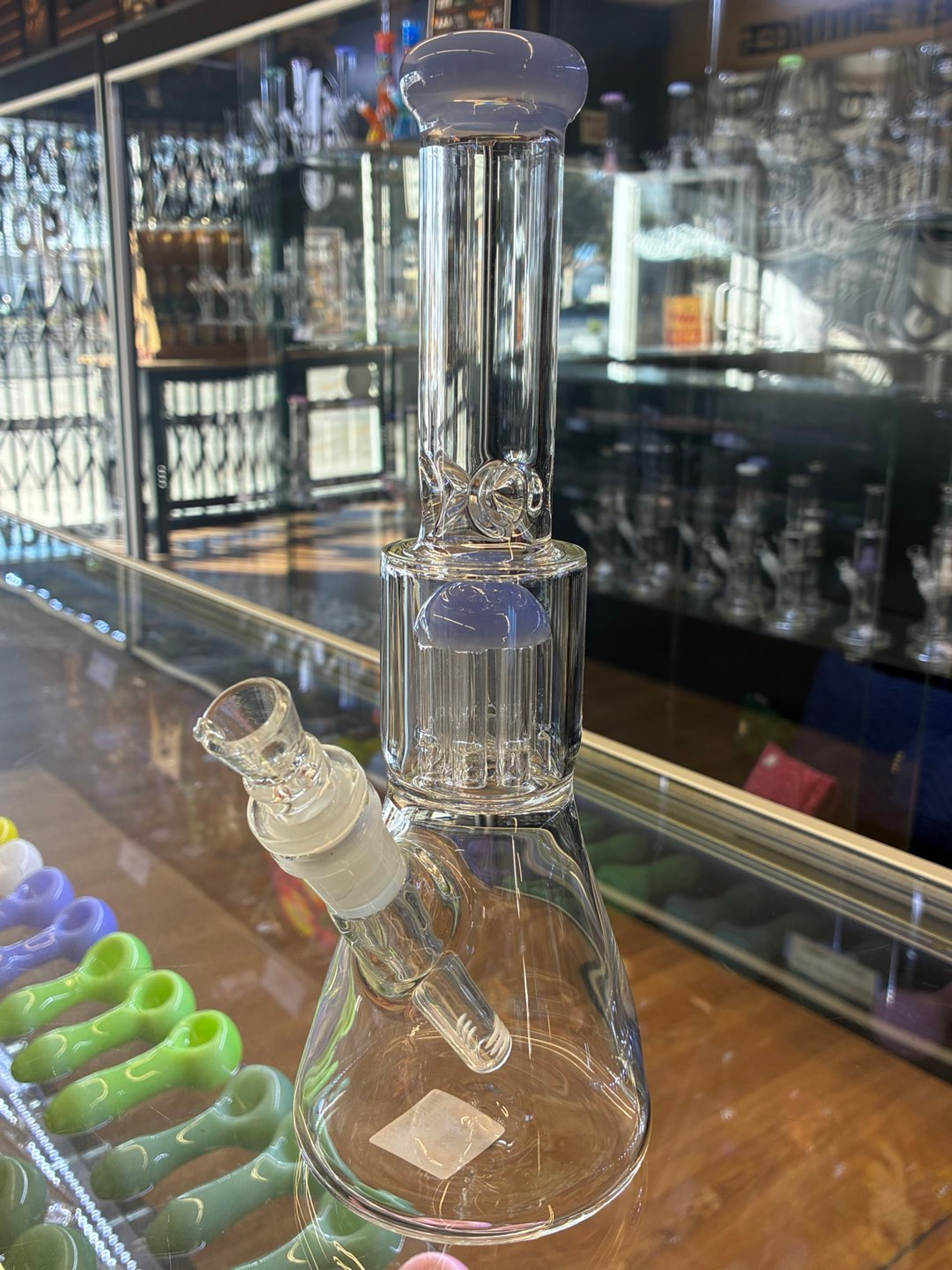 10” Cali Made Beaker with 8 A... | Shop Beakers on GlassPass