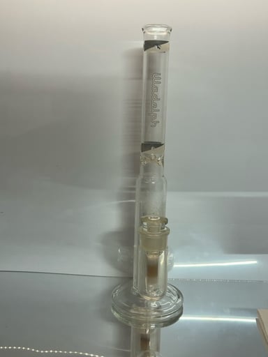 Preview pic of Illadelph Double Shower Head Straight - White/Black