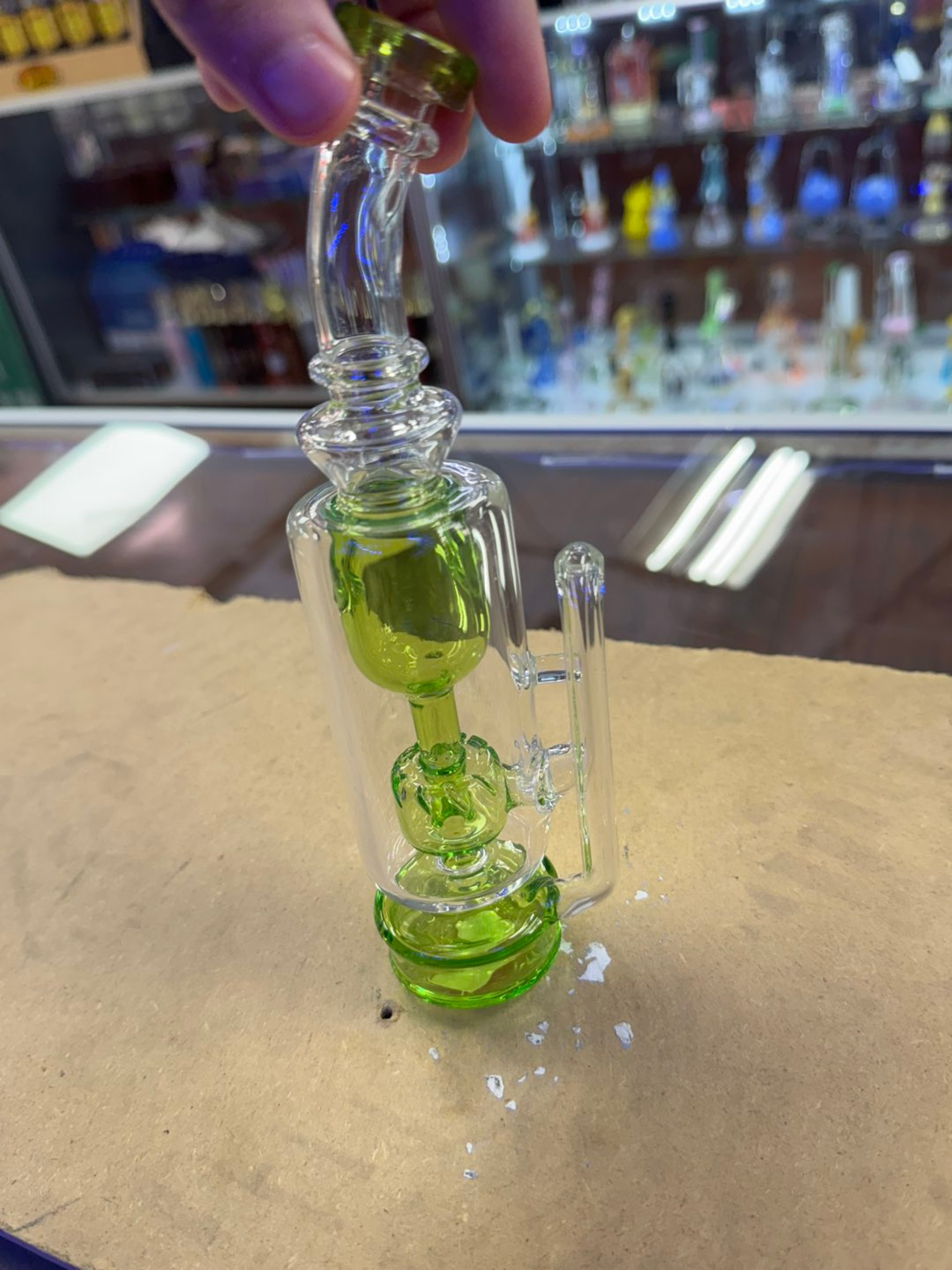 Preview pic of Puffco attachment glass recycler