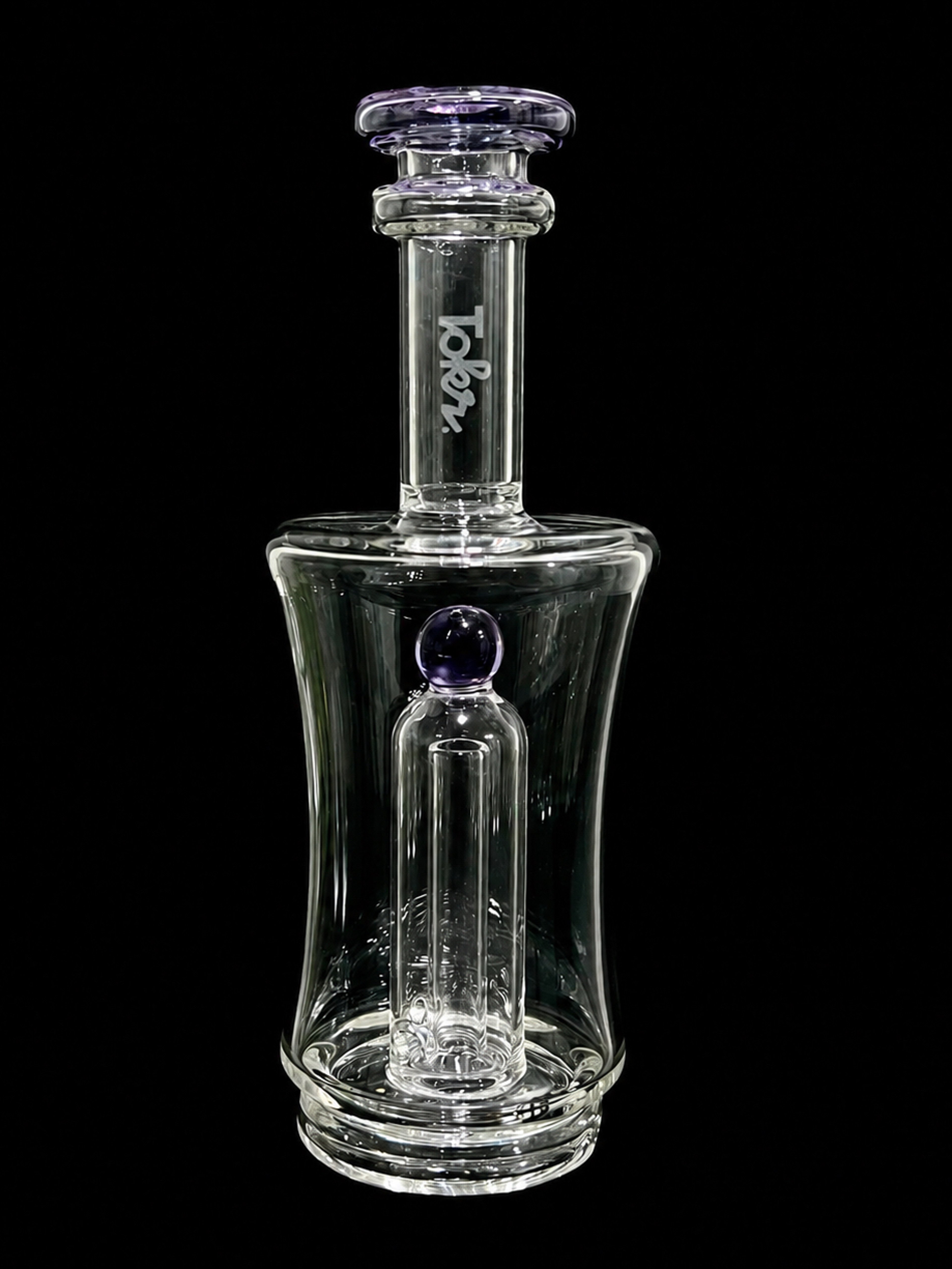 Preview pic of Tokr Glass Lavender Can Puffco Peak Top