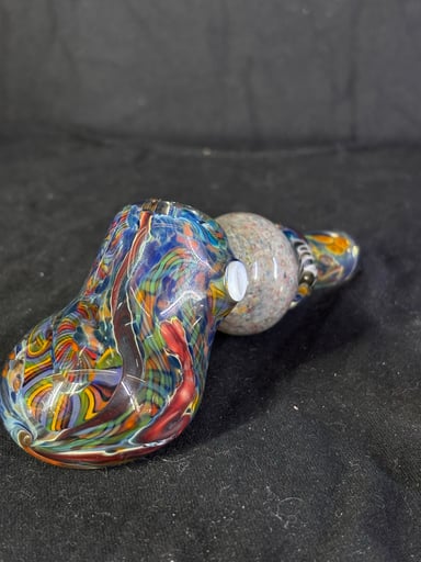Preview pic of Psychedelic inside out hammer pipe