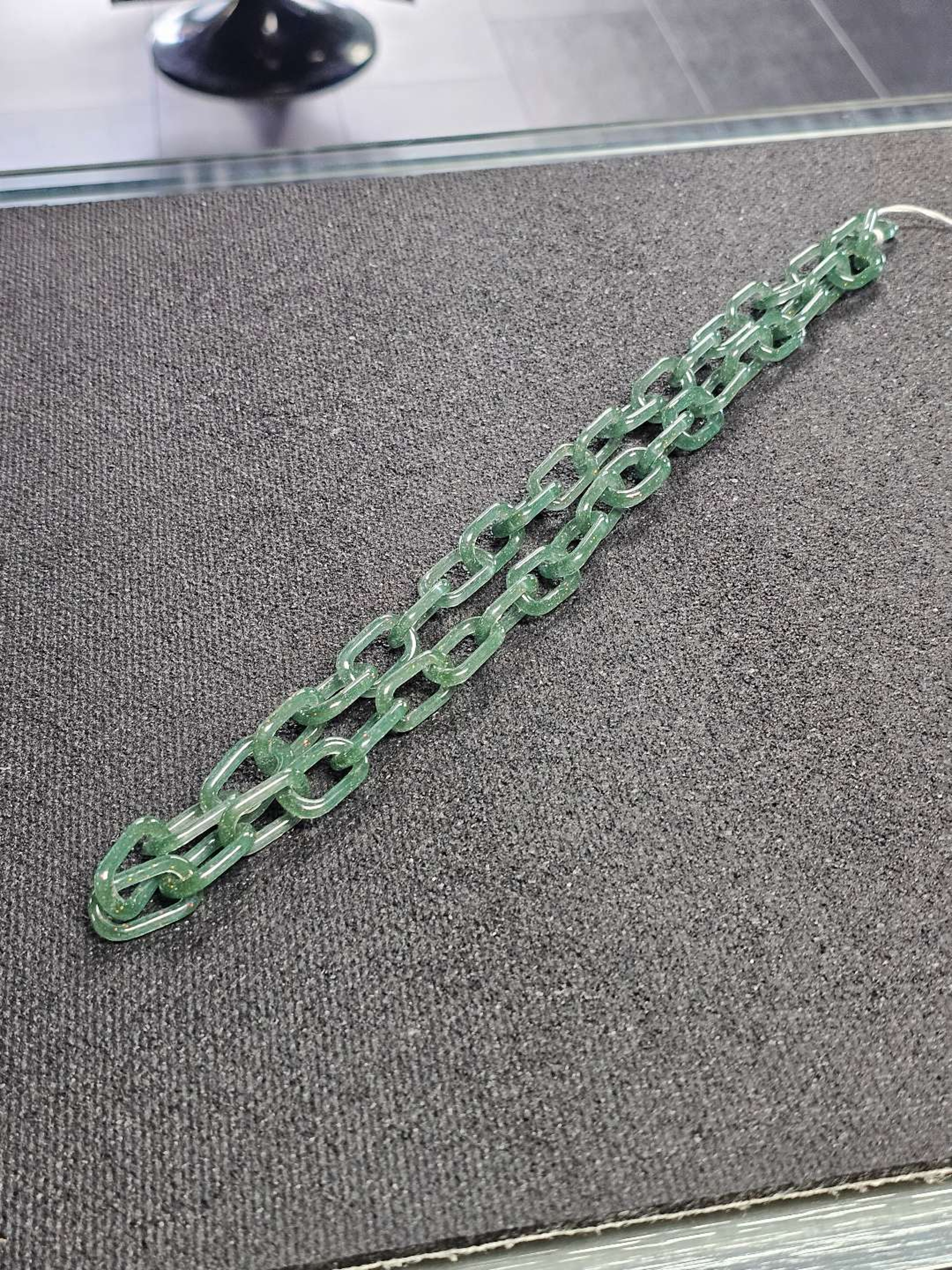Anonamyss Glassworx Green Cropal Chain image 0