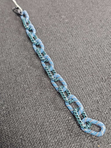 Preview pic of Anonamyss Glassworx Cane Bracelet