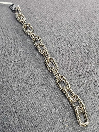 Preview pic of Anonamyss Glassworx Electrum Cane Bracelet