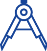 An illustration of precision calipers