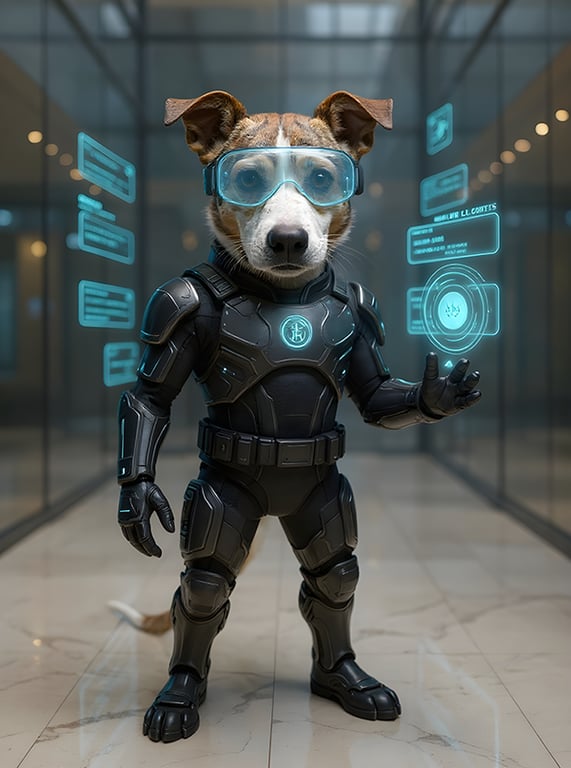 Pet AI transformation - Style 1 (after)