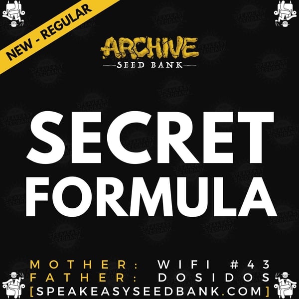 Speakeasy presents Secret Formula by Archive Seed Bank