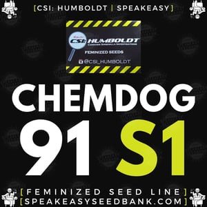 Speakeasy presents Chemdog 91 by CSI Humboldt