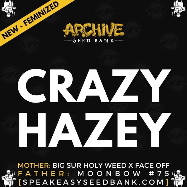 Speakeasy presents Crazy Hazey by Archive Seed Bank