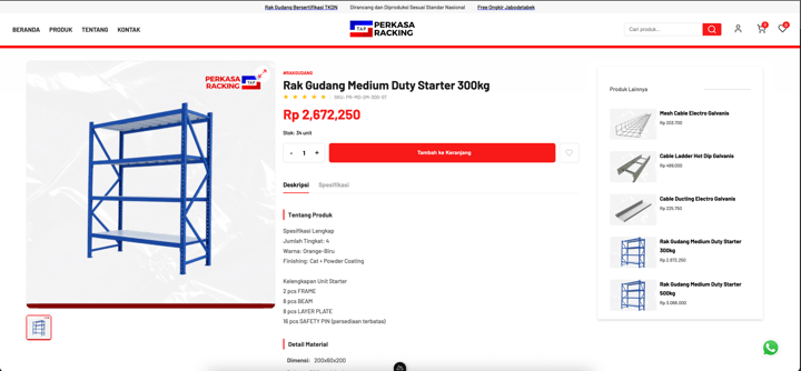 Halaman Detail Produk