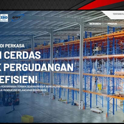 Portofolio website pt tangguh adi perkasa
