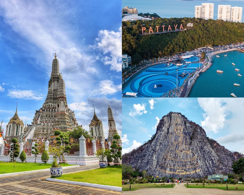 TOUR BANGKOK-PATTAYA 4D3N