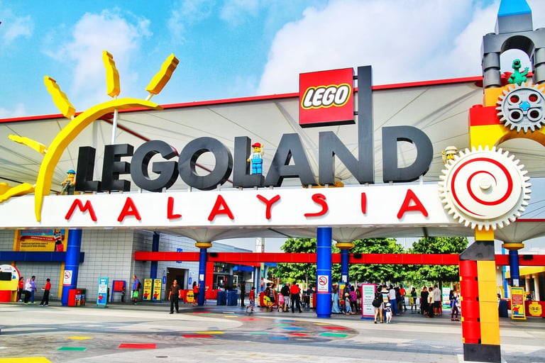 Wahana Legoland Theme Park Johor Bahru Malaysia