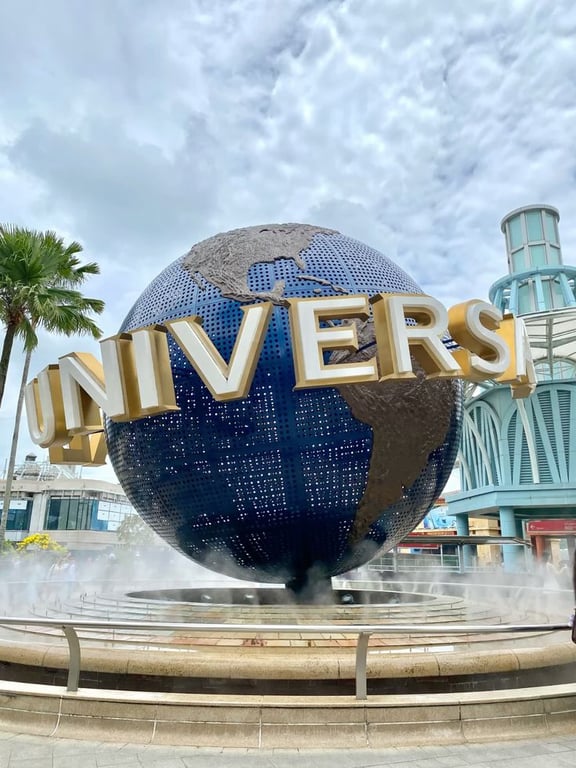 Universal Studios Singapore globe Sentosa Island Singapore