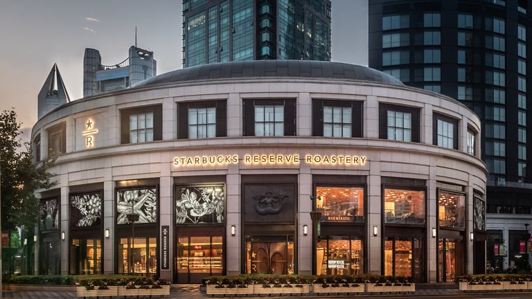 Starbucks Reserve Roastery Shanghai China