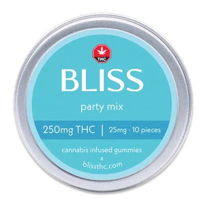 Bliss Party Mix Gummies 250mg