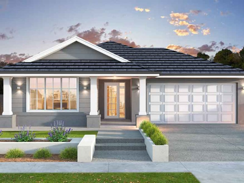 Single storey Beachport 280 House by Bentley Homes