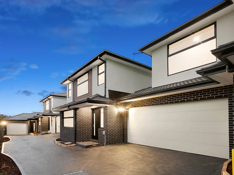 Double storey Dorset Road, Boronia - 4 Townhouse project Dual Occupancy by KGN Homes