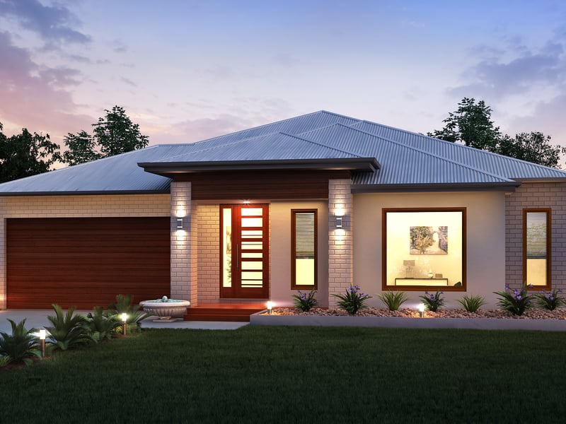 Single storey Twilight House by Rex Homes