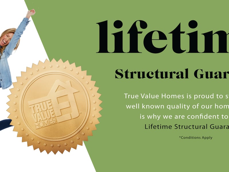 Lifetime Structural Guarantee!*