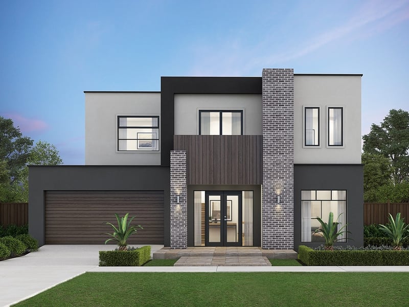 Double storey Saville 513 House by Omnia Homes