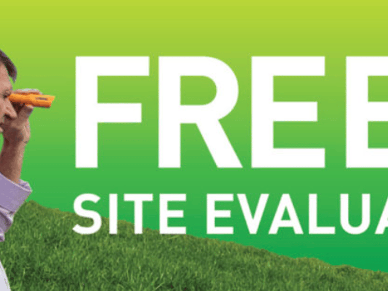 A site evaluation can save you thousands