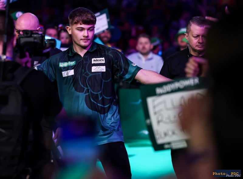 Charlie Manby at the World Championship