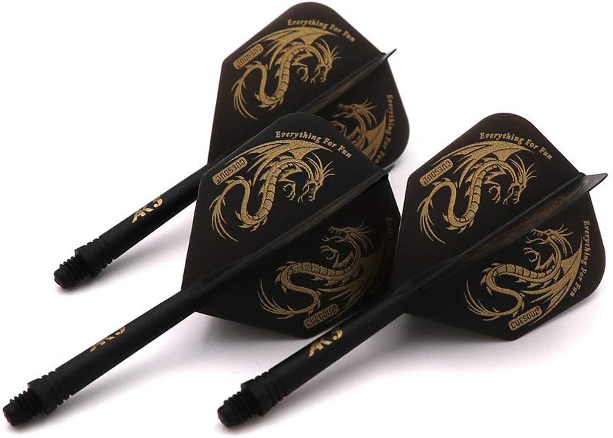 Cuesoul Rost AK5 integrated dart flight available in four different shapes