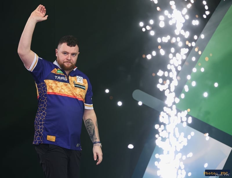 Josh Rock celebrates at the World Championship