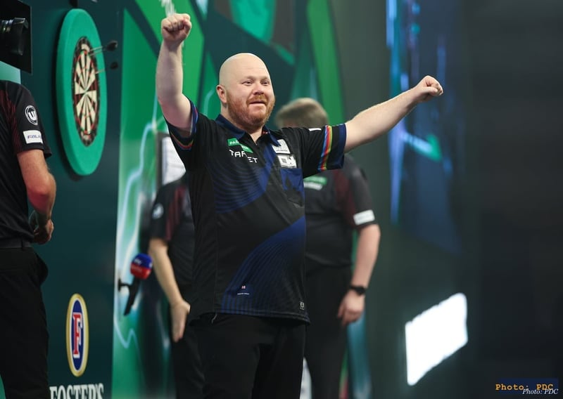 Justin Hood at the World Championship