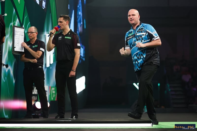 Rob Cross at the World Championship