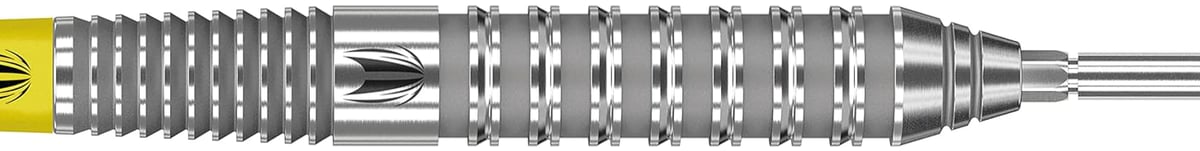 Target Bolide 02 barrel showing sandblasted radial groove grip pattern