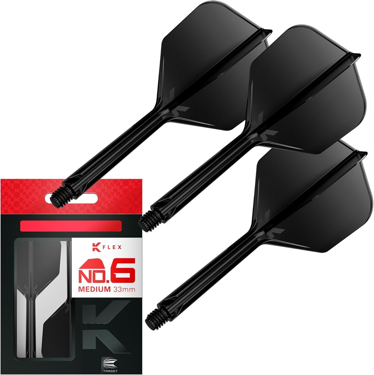 Target K-Flex integrated dart flight - the lightweight all-in-one system used by Luke Littler