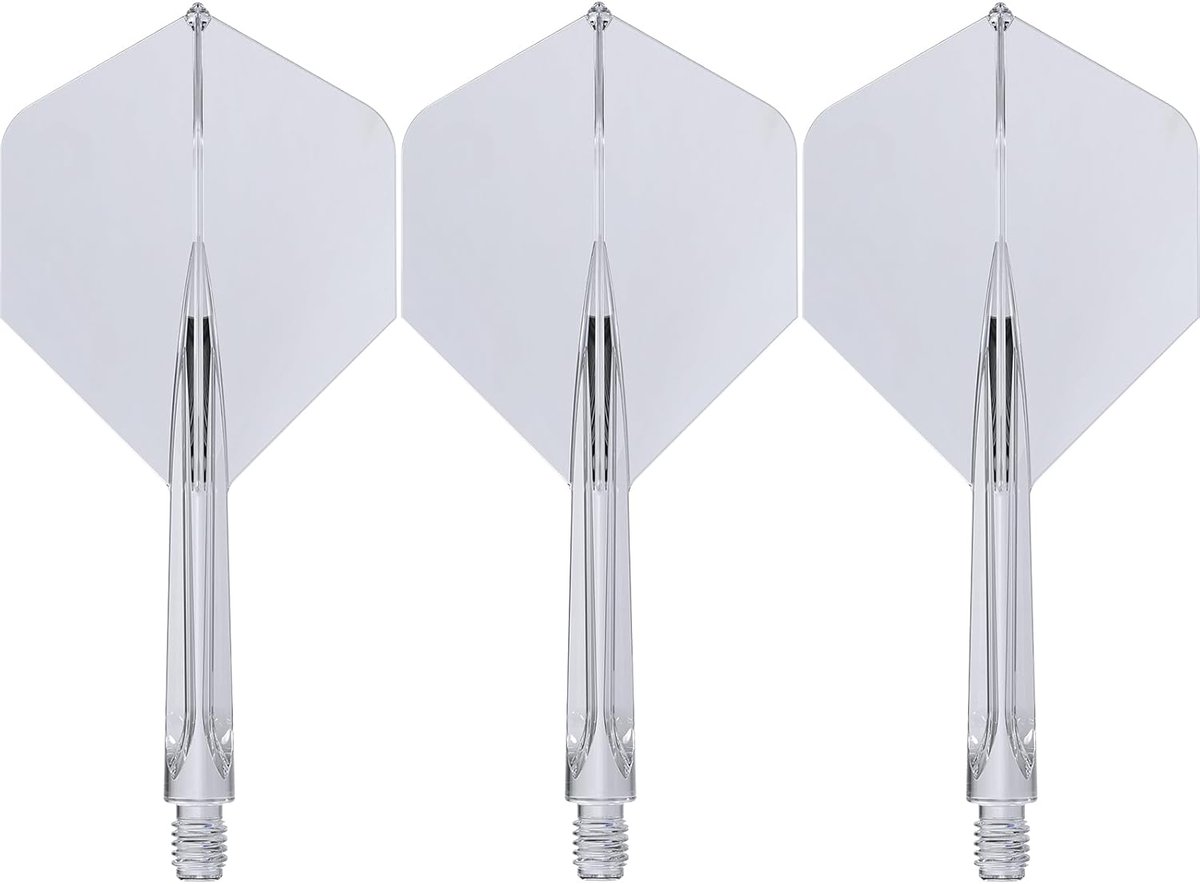 Unicorn Forge integrated dart flight with rigid polymer construction for consistent trajectory