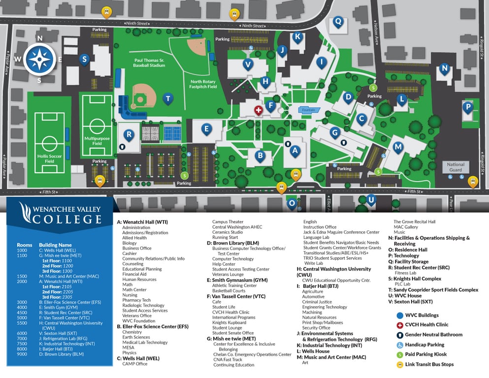 Wetchee Valley College campus