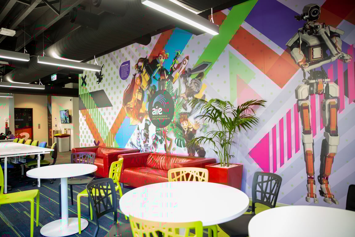 Academy of Interactive Entertainment campus