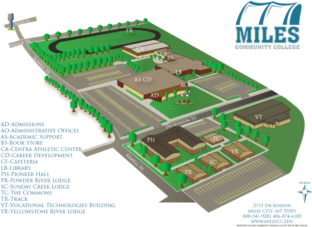 Miles Community College campus