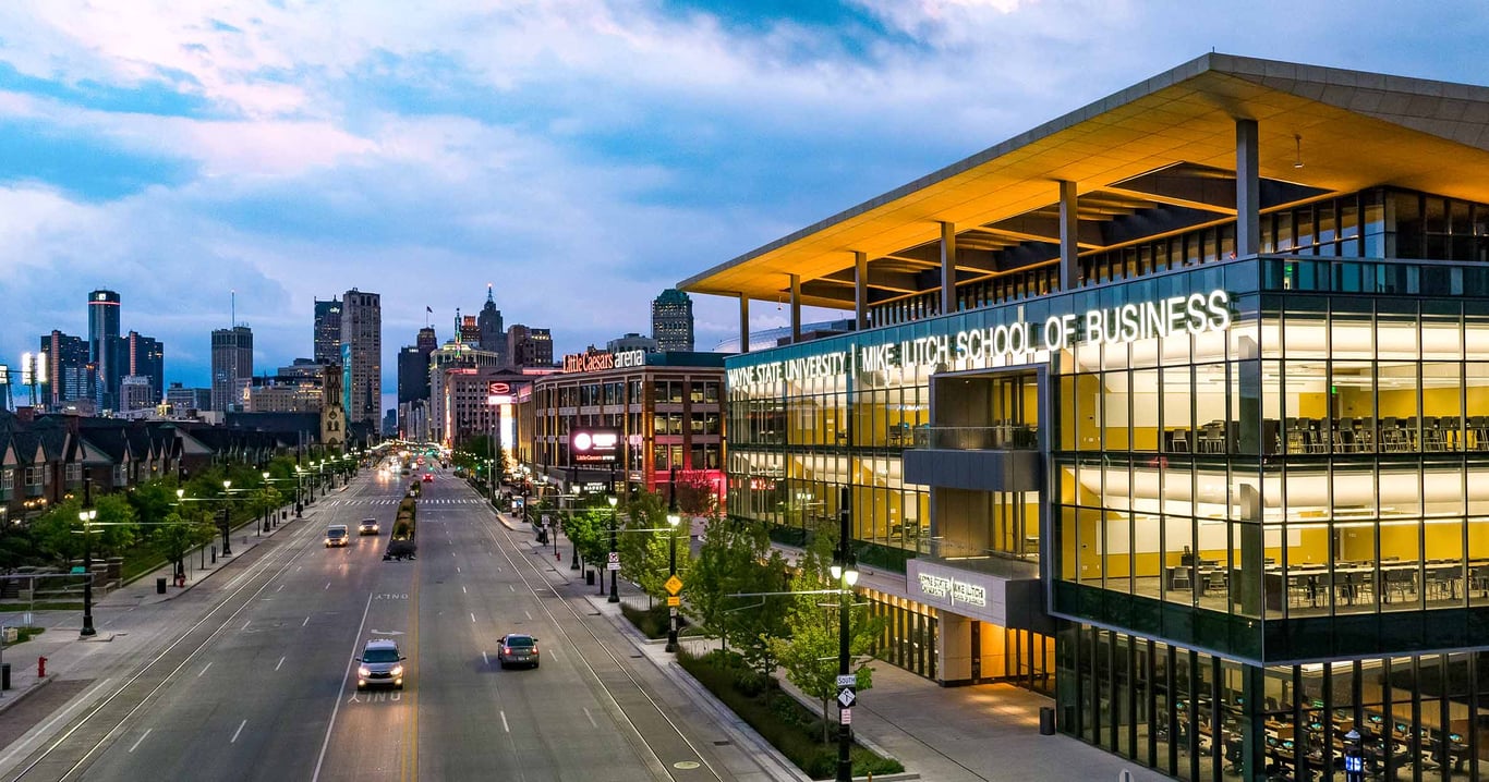 Wayne State University campus