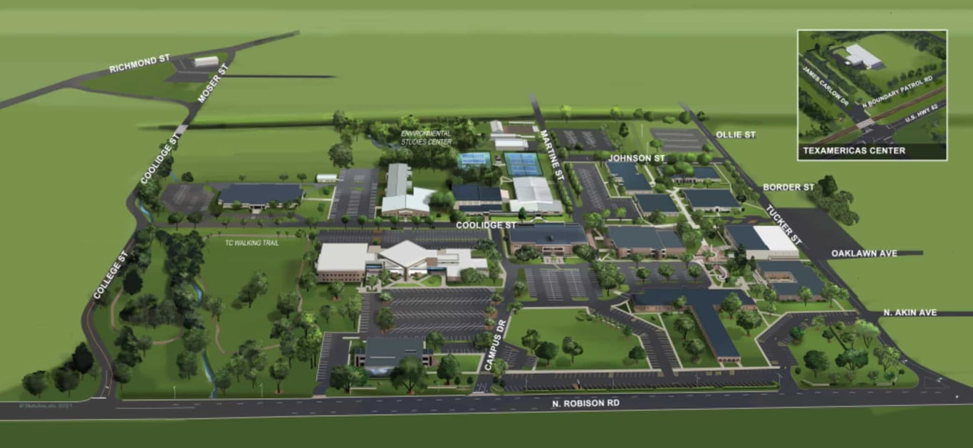 Texarka College campus