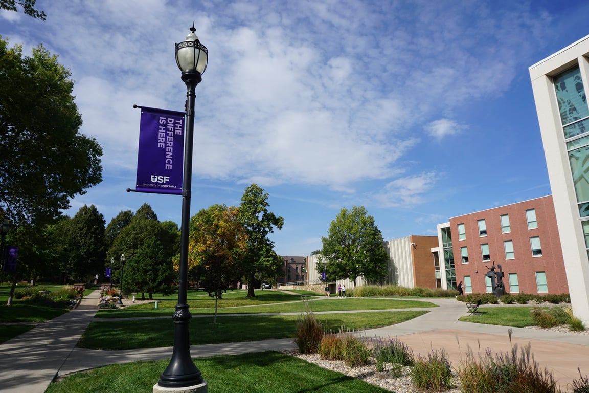 University of Sioux Falls campus