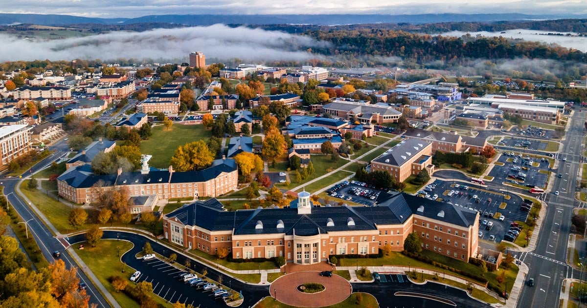 Radford University campus