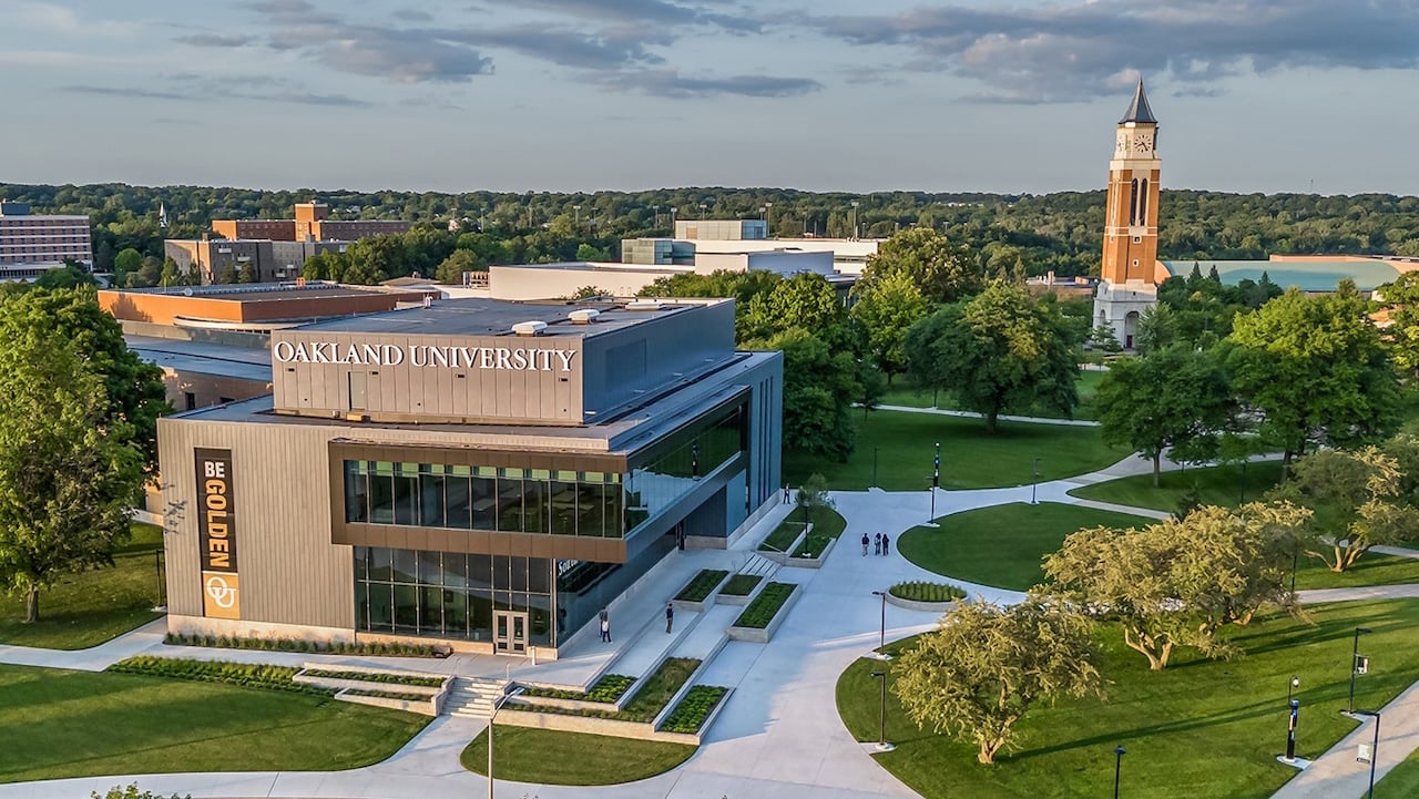 Oakland University campus