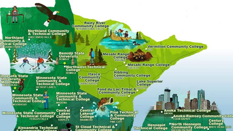 Minnesota North College campus