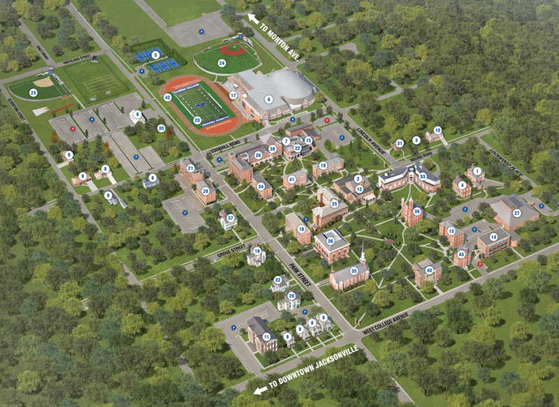 Illinois College campus