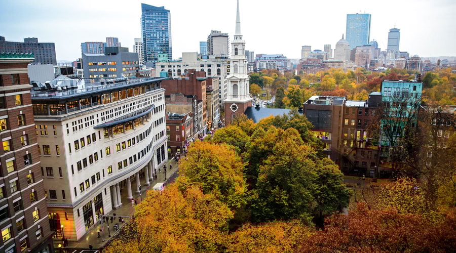 Suffolk University campus