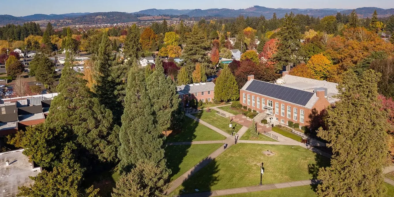 Linfield University campus