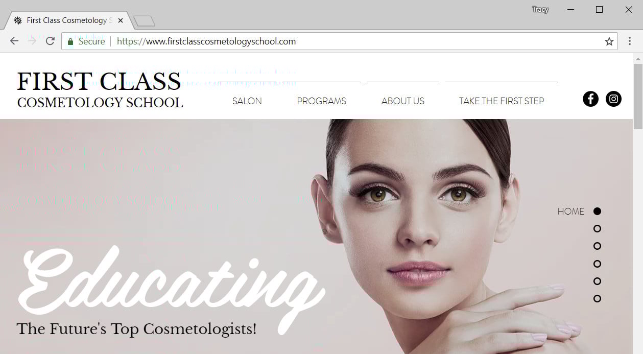 First Class Cosmetology School campus