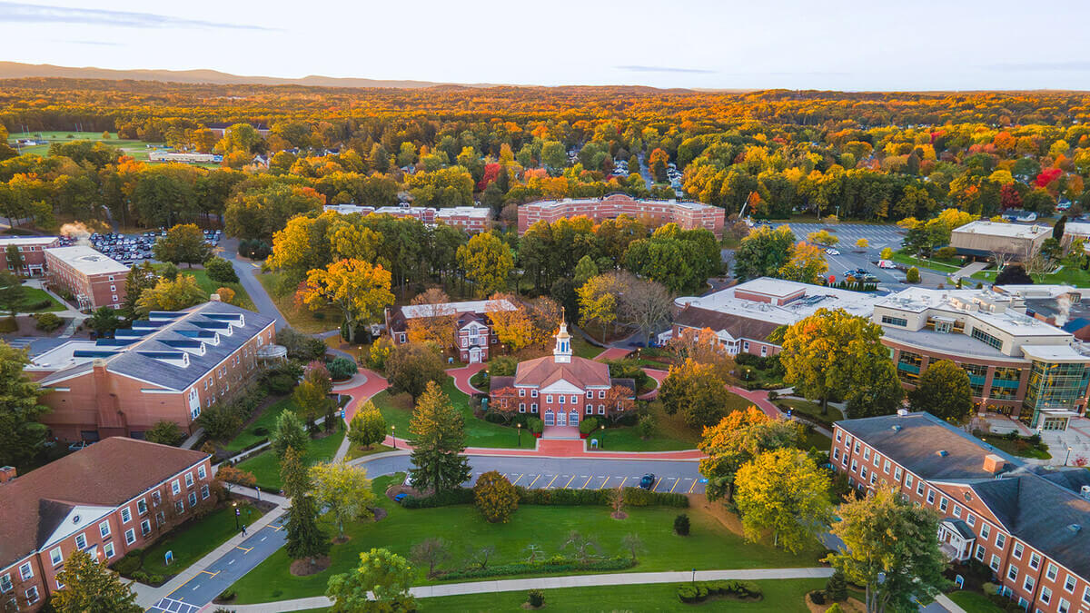 Western New England University campus