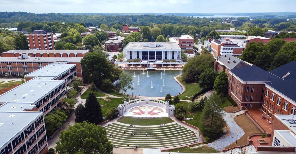 Clemson University campus