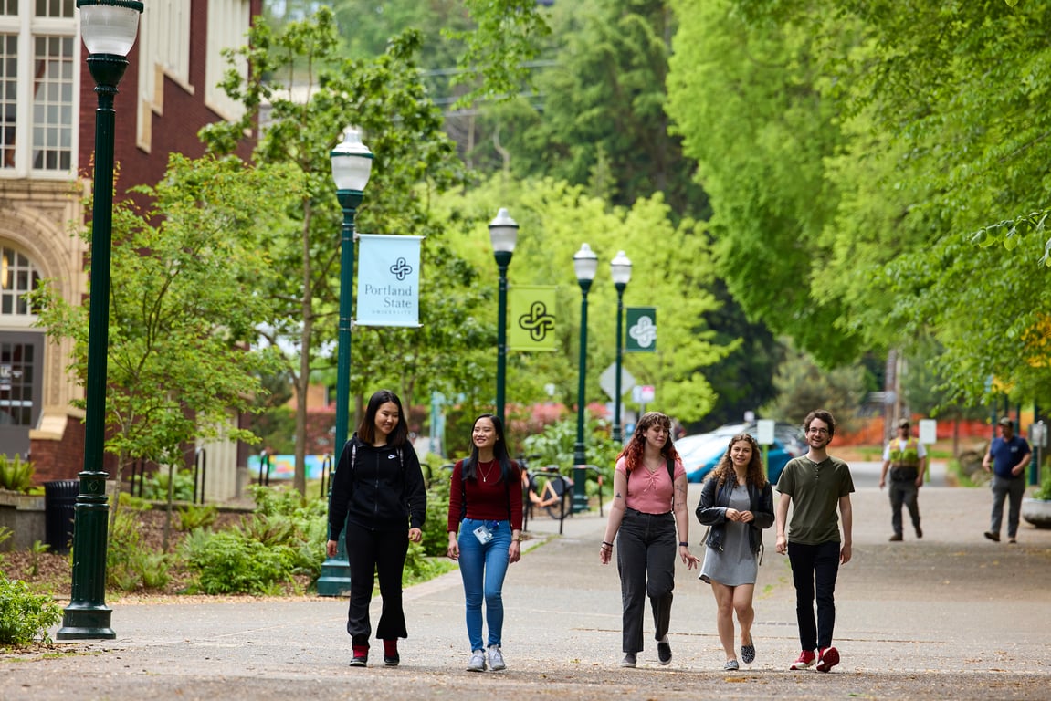 Portland State University campus